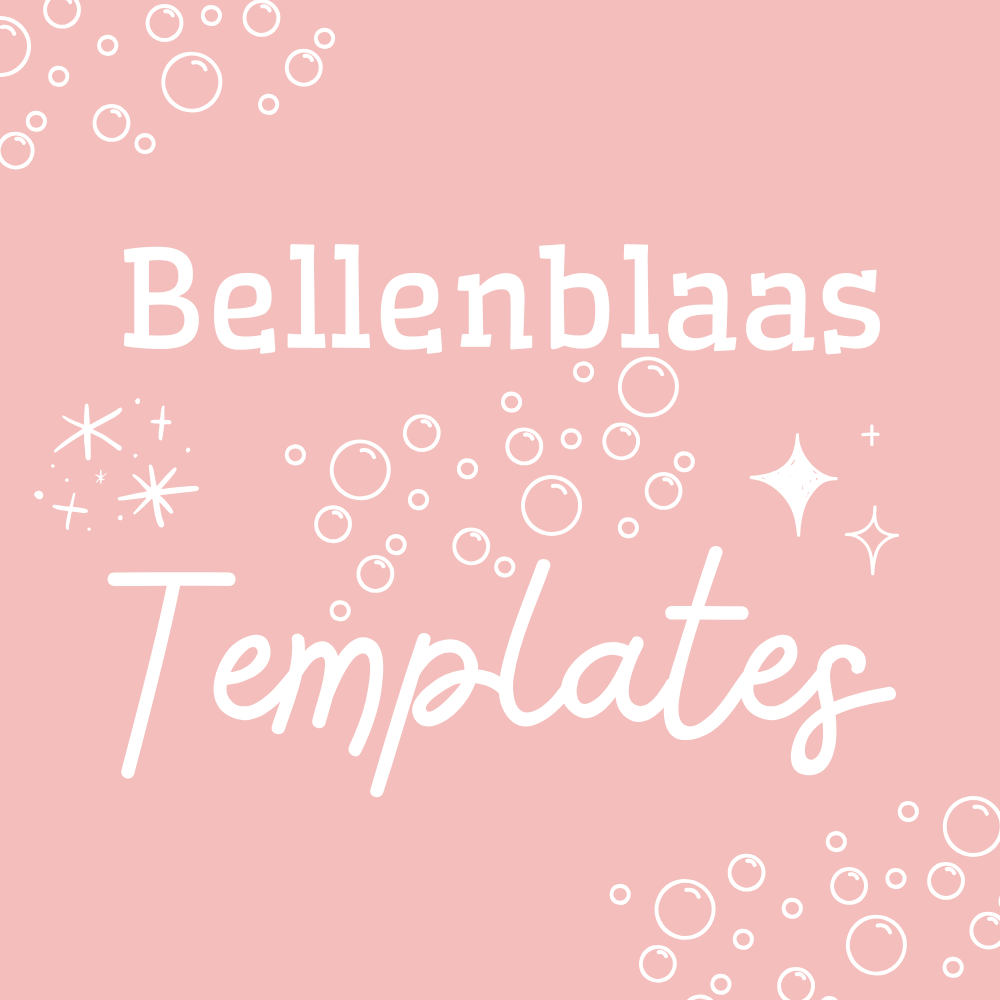Bellenblaas Traktatie Templates