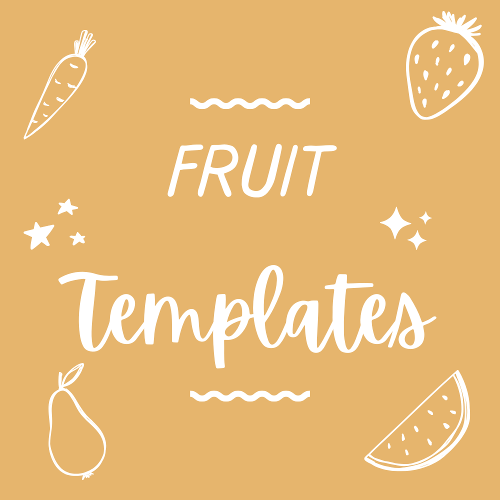 Fruit Traktatie Templates