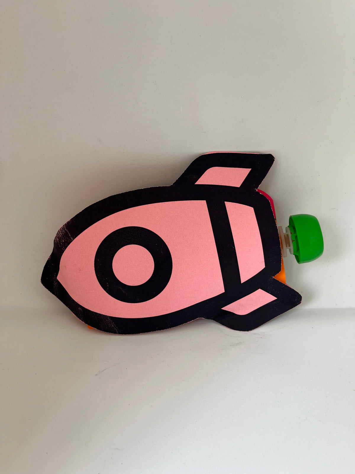 Knijpfruit traktatie template - Knijpfruit Raket