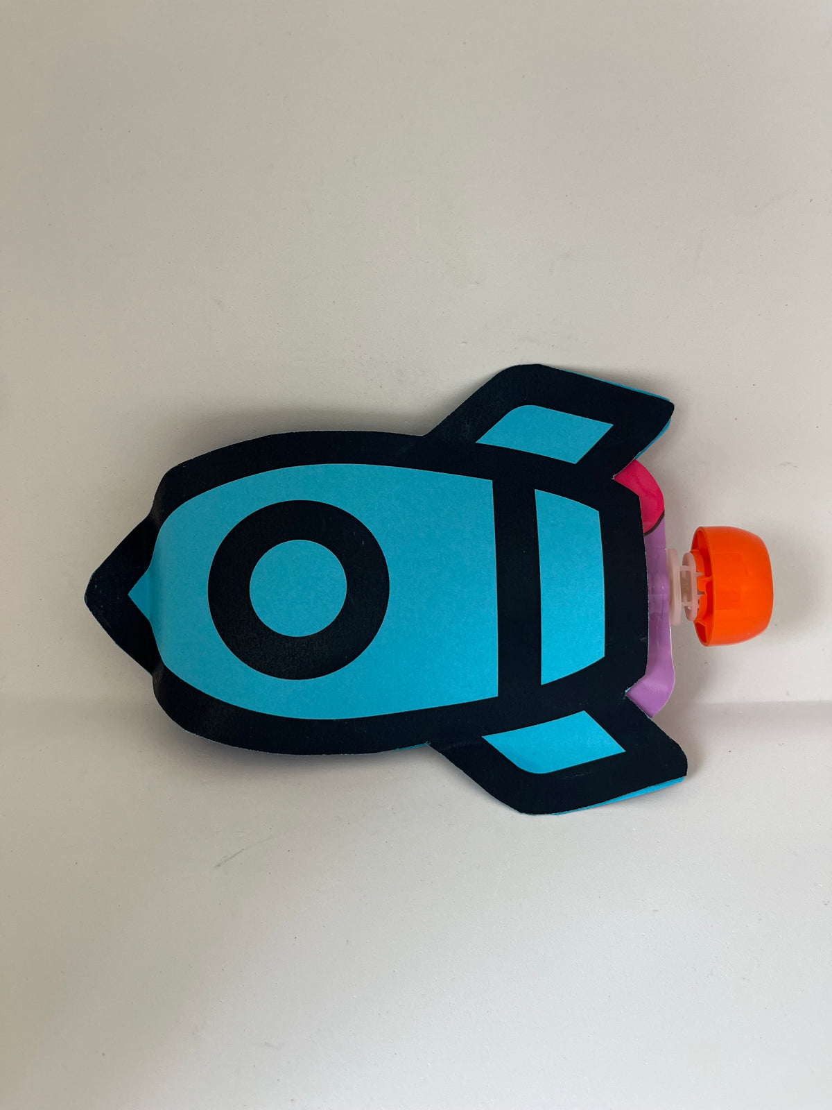 Knijpfruit traktatie template - Knijpfruit Raket